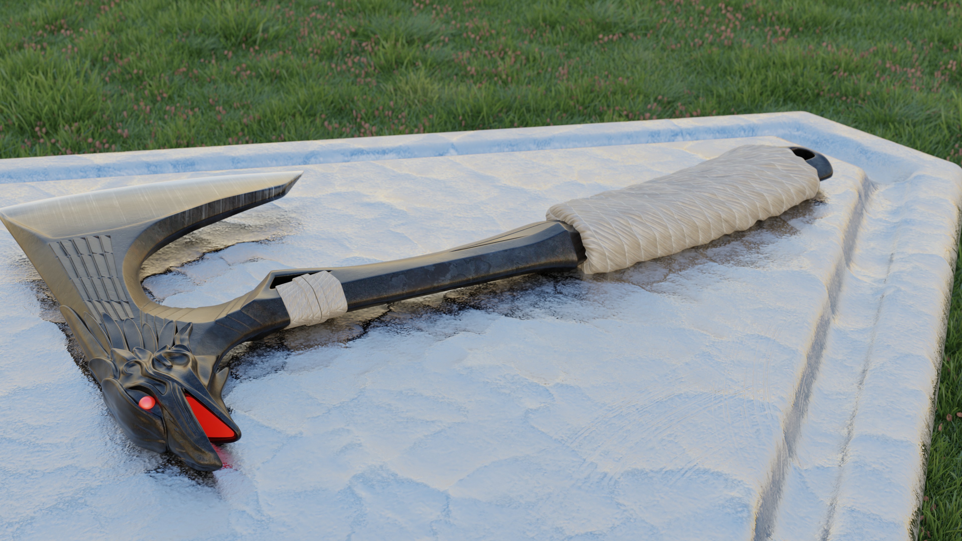 🪓 Apex Legends BLOODHOUND HEIRLOOM – RAVEN'S BITE AXE・ STL File